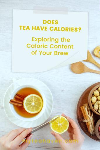 Does Tea Have Calories 03